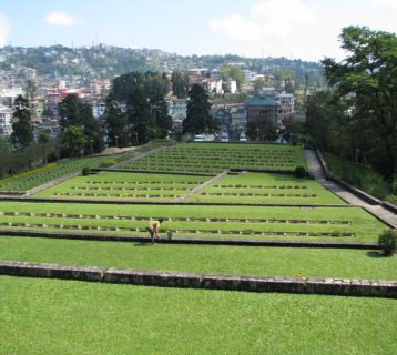 The World War II Cemetery in Kohima